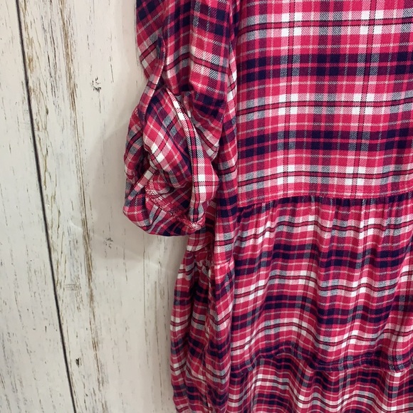 NWT Lane Bryant Ruffled Hem Flannel - Picture 6 of 13